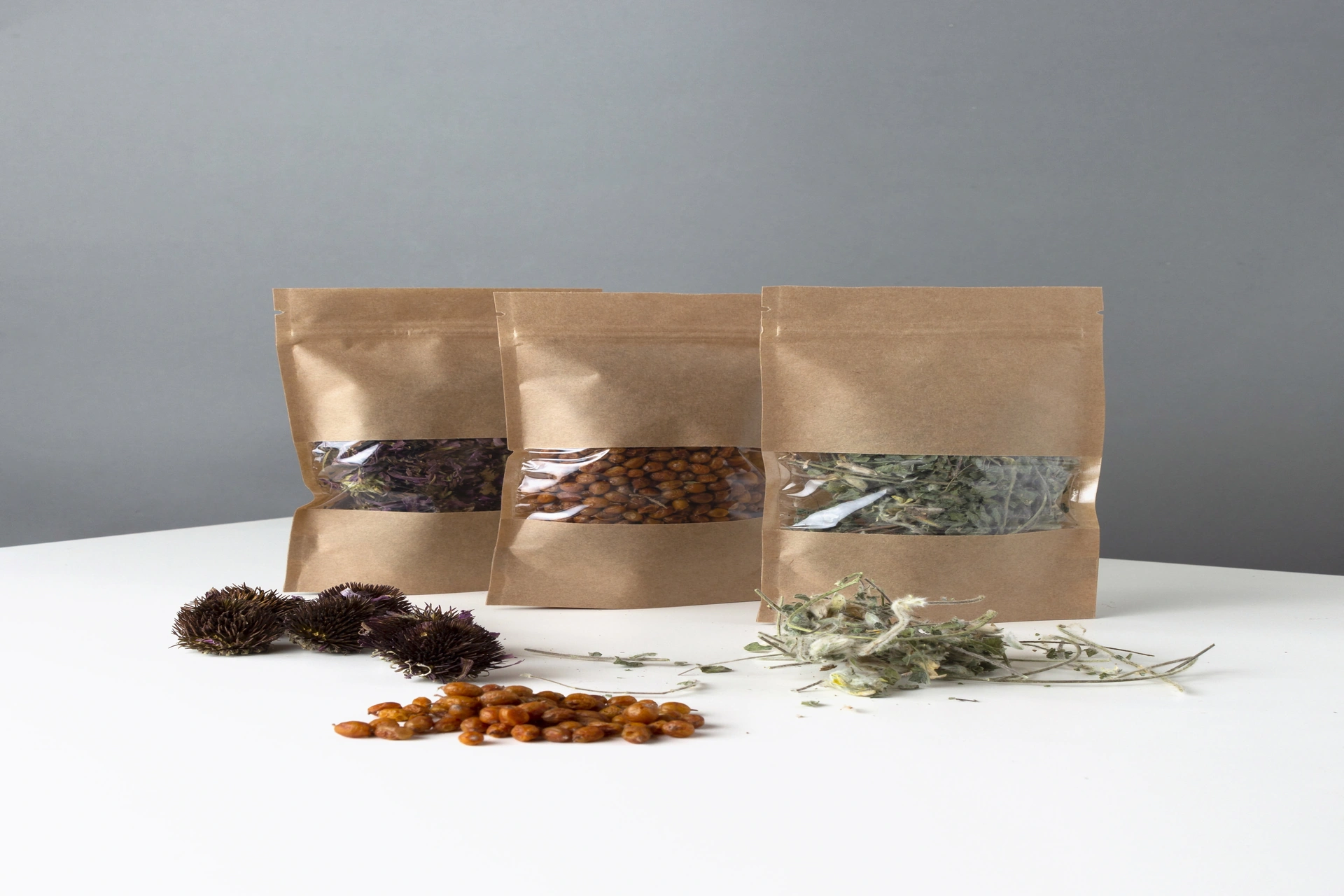 Opakowania przygotowane do ekspozycji